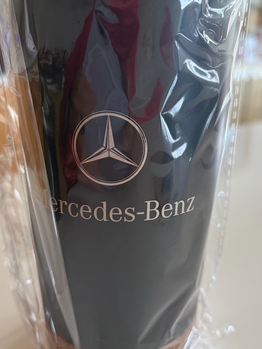 Mercedes-Benz Black Travel Tumbler with Logo